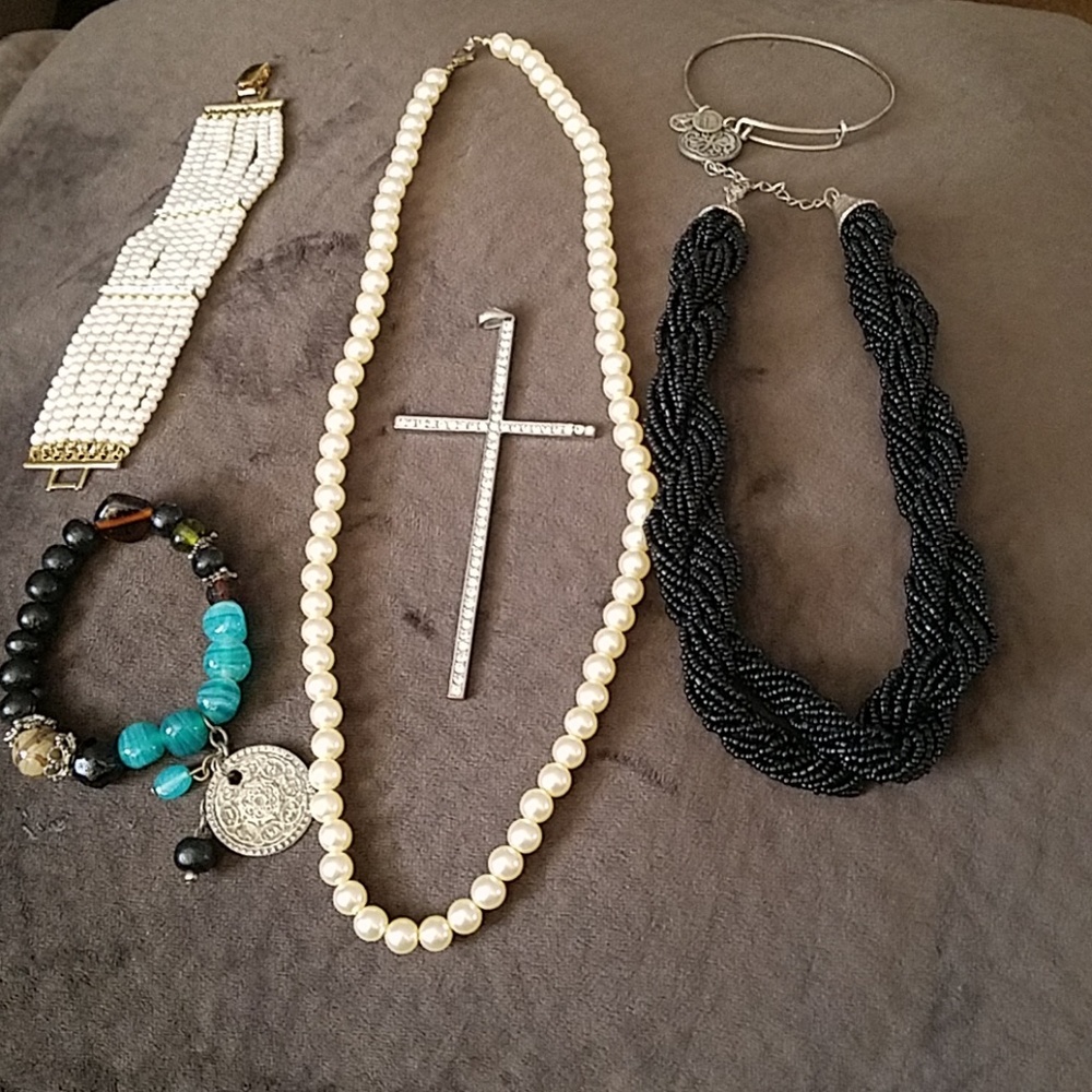 Bundle of Pretty Assorted Costume Jewelry
